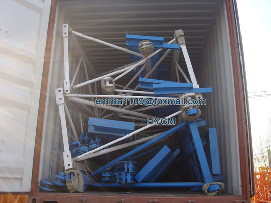 Cran a torre piatta QTP5010 50M Boom Long 5TONS Specifiche