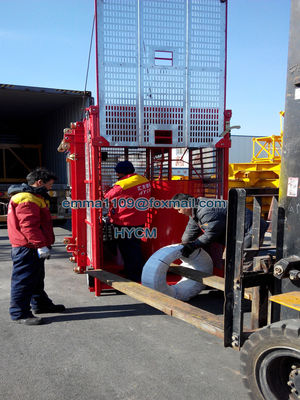 Man and Material Building Construction Hoist 4t 0-36m/min Velocità VFD controllo