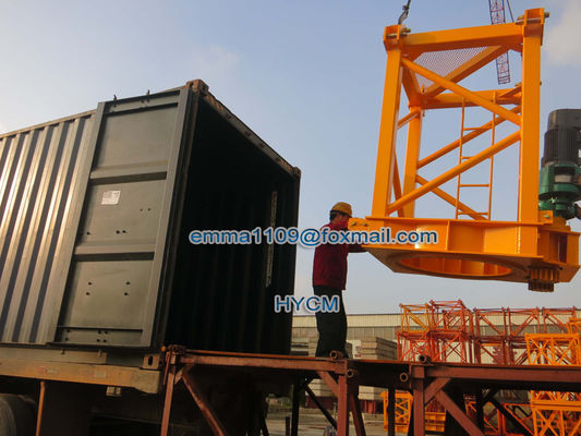 TC5610 6 tonnellate gru a torre a ghisa per progetti di costruzione civile
