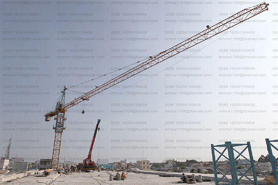 QTZ100 TC6013 6tons costruzione City Crane Free Stand in Russia