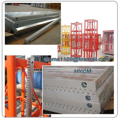 LG60 Parti di ricambio per montanti di costruzione in acciaio 40*60*1508mm Racks Ex Work
