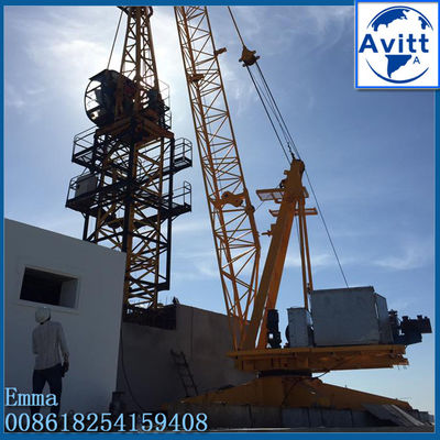 Nuovo design Derrick Crane QD2025 Modello 20mts Jib Top Slewing Tipo