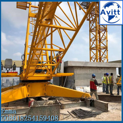 8000KG QD80-1840 Derrick Jib Crane Inverter Controllo meccanismo di luffing In India