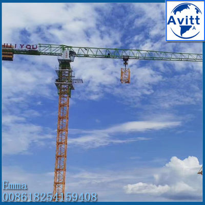 6 tonnellate Topless Tower Crane Top Slewing PT5510 richiesta per gli acquirenti