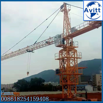Tipo di gru a torre a martello qtz63 per progetti di costruzione