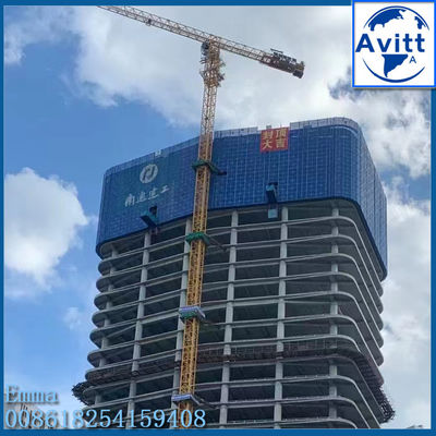4t QTZ50(PT5010) Granata a torre piatta per la costruzione immobiliare