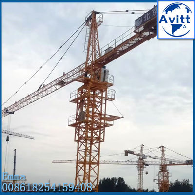 TC5013 Modello 50m Boom Piccola gru torre fisso ed esterno tipo auto-arrampicata