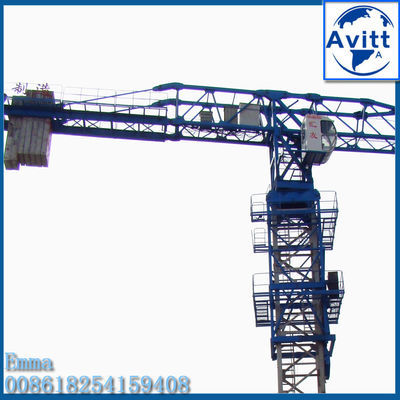 Nuovo design PT6013 gru a torre senza testa 6t top slewing L46 sezione mastro