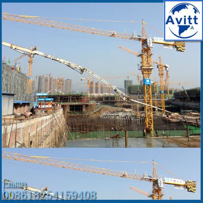10 t TC5525 Topkit Tower Crane 182ft Boom 55 metri CIF Qatar Prezzo