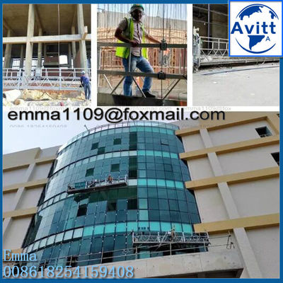 Zlp 800 7.5mtr Scaffold sospeso Piattaforma di rivestimento Galvanizzare Altura di lavoro 100mtr Set completo