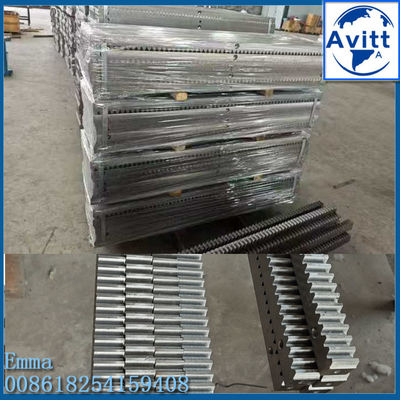1508mm Gear Racks For Rack Elevator Building Hoist in Brasile Corea del Sud